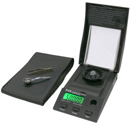 PCE-JS 50 series Pocket Scales in use.