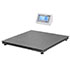Verifiable Scales with weight range up to 1500 kg, platform size 1000 x 1000 mm, parts counting, check weighing.